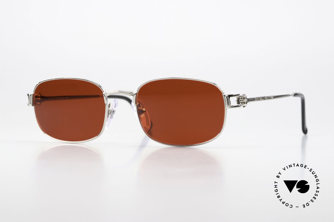 Jean Paul Gaultier 55-6107 90er Mode Accessoire Crazy, crazy vintage Brille von  Jean Paul Gaultier von 1997, Passend für Herren und Damen