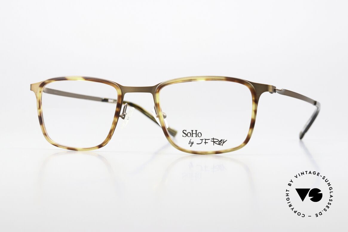 JF Rey SH2012 Eckige Brille Damen Herren, J.F. Rey Brille, Modell SH2012, color 9590, Gr. 50-21, Passend für Herren und Damen