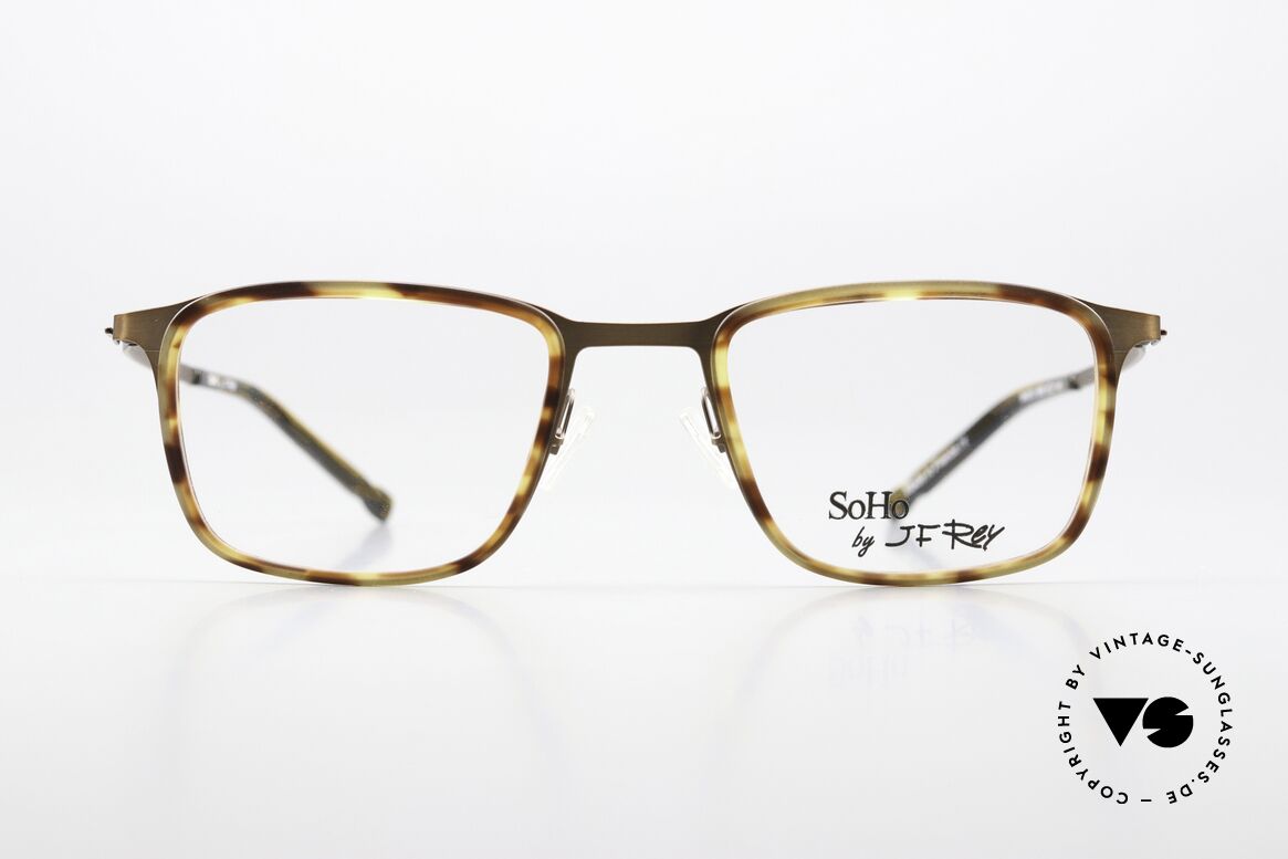 JF Rey SH2012 Eckige Brille Damen Herren, Brillenmode; die einen ganz eigenen Stil verkörpert, Passend für Herren und Damen
