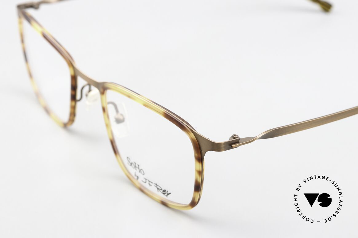 JF Rey SH2012 Eckige Brille Damen Herren, für minimalistische Stile und innovative Materialien, Passend für Herren und Damen