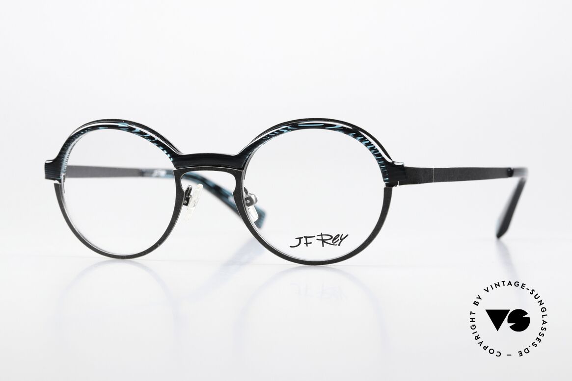 JF Rey JF2721 Runde Panto Designerbrille, J.F. Rey Brille, Modell JF2721, color 1525, Gr. 44-21, Passend für Herren und Damen