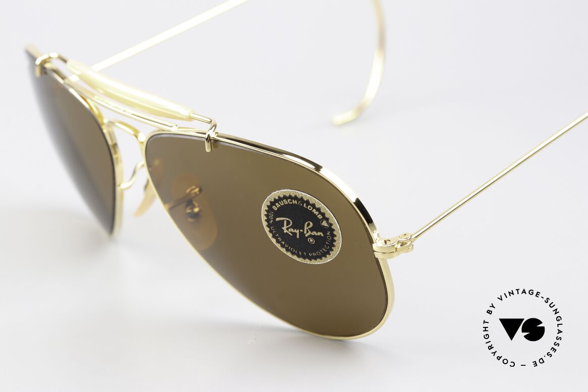Ray Ban Outdoorsman Super Seltene 58mm Größe, produziert in den 70ern & 80ern v. Bausch&Lomb, Passend für Herren und Damen