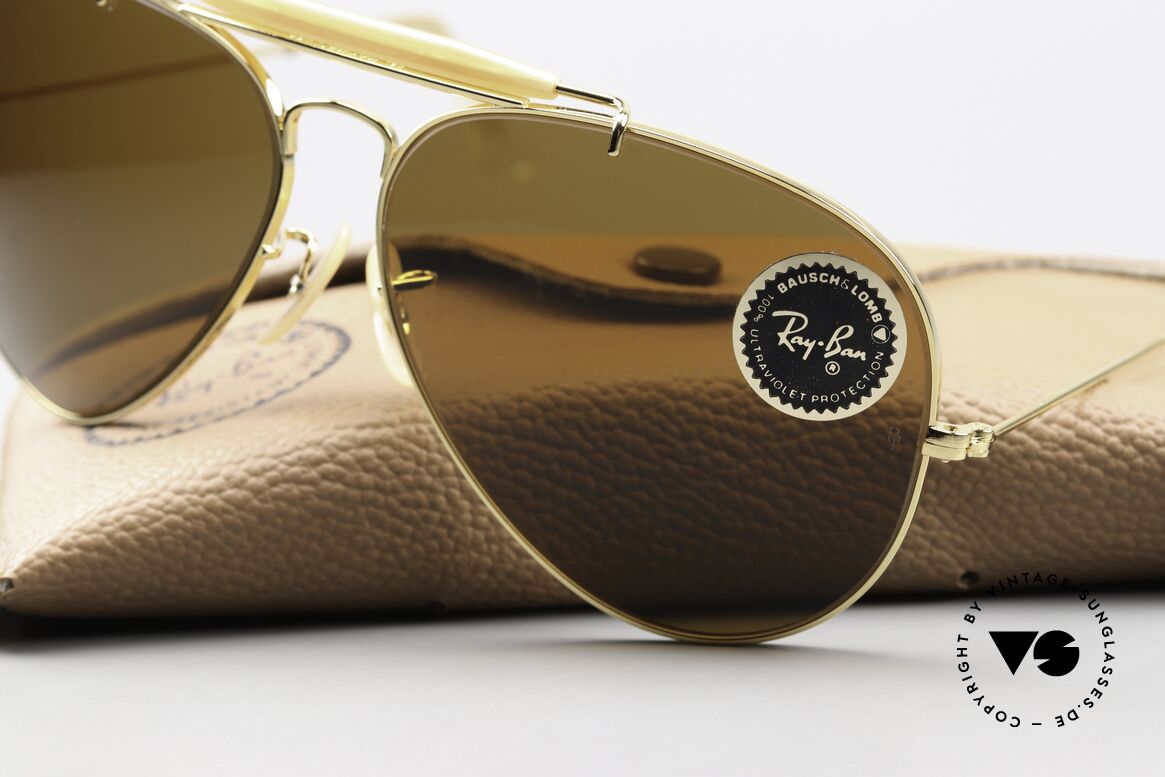 Ray Ban Outdoorsman II Aviator Klassiker In 62mm, Größe: large, Passend für Herren Ray Ban Outdoorsman II Aviator Klassiker In 62mm, Größe: large, Passend für Herren