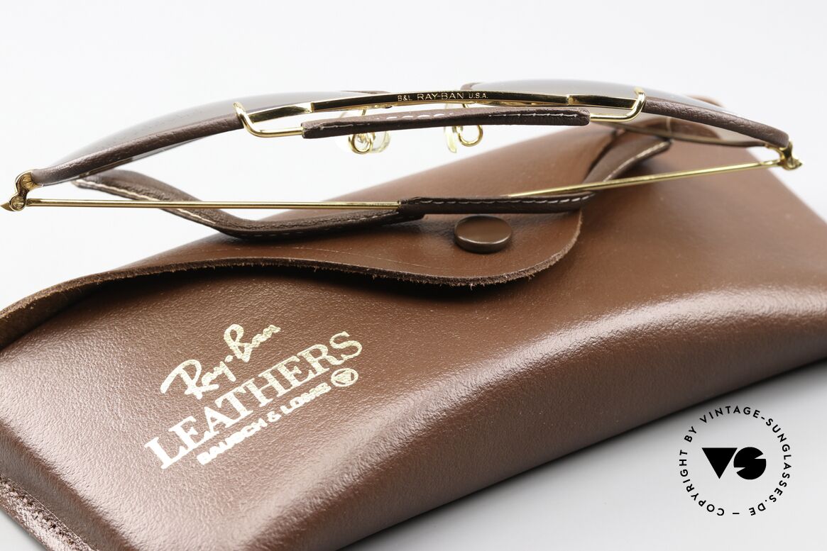 Ray Ban Outdoors Leathers Lederbrille 58mm Automatikglas, Größe: medium, Passend für Herren und Damen
