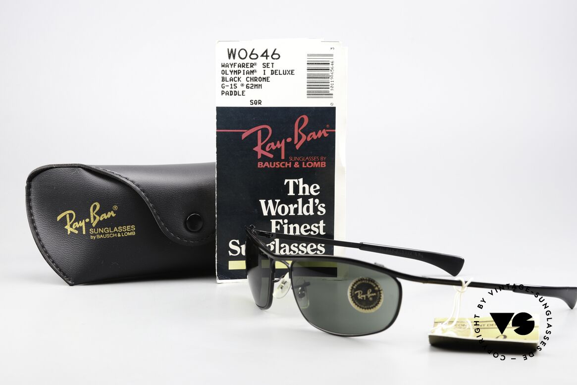 Ray Ban Olympian I DLX Easy Rider Film Sonnenbrille, Größe: large, Passend für Herren