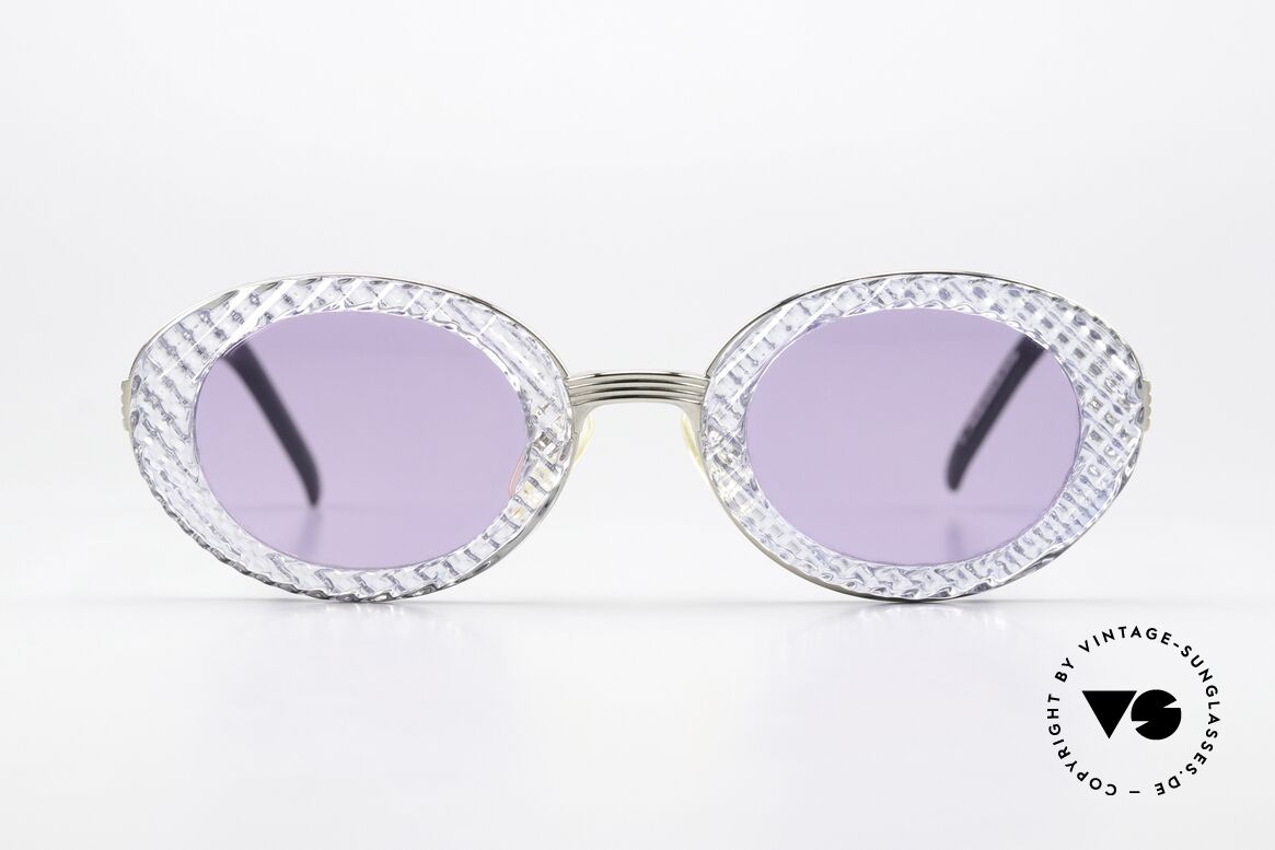 Jean Paul Gaultier 56-5201 Notre Dame Sonnenbrille 1997, Rahmendesign inspiriert von den Kirchenfenstern, Passend für Damen
