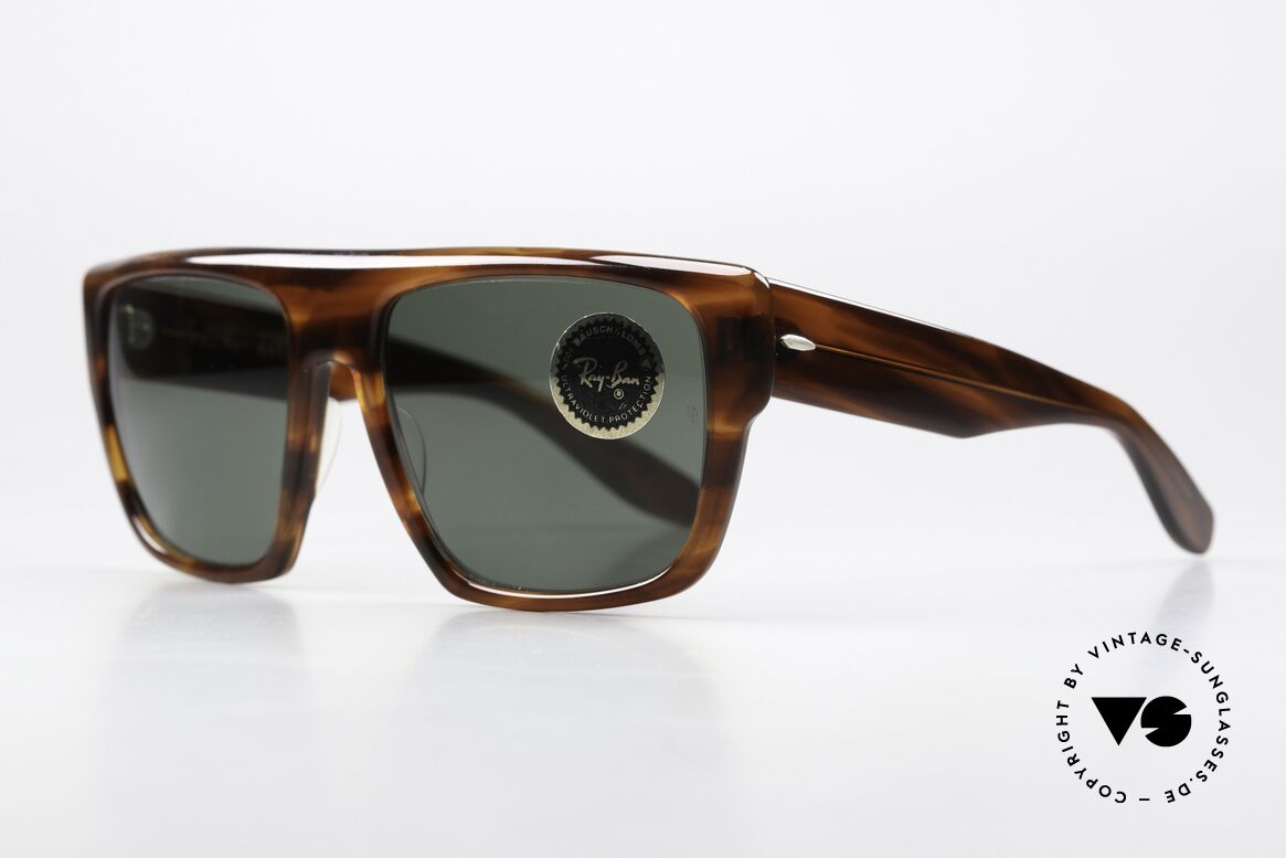 Ray Ban Drifter Bausch&Lomb Vintage Brille, massives Brillen-Design (gemacht für die Ewigkeit), Passend für Herren