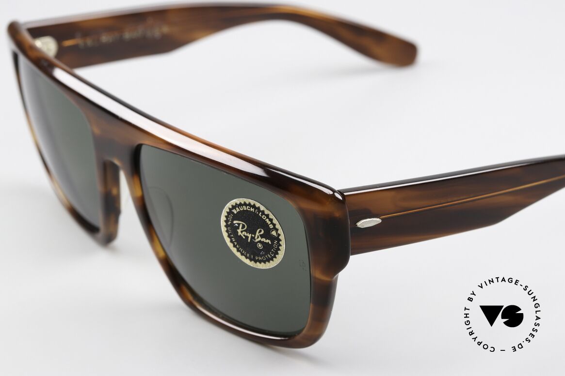 Ray Ban Drifter Bausch&Lomb Vintage Brille, mit Bausch&Lomb (B&L), Mineral-Qualitätsgläsern, Passend für Herren