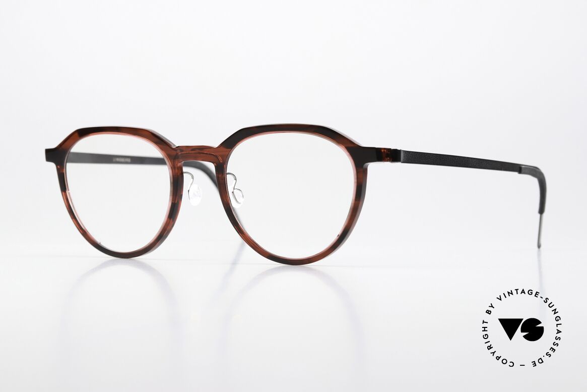 Lindberg 1046 Acetanium Designerbrille Panto Large, Lindberg Panto-Brille der Acetanium-Serie von 2018, Passend für Herren und Damen