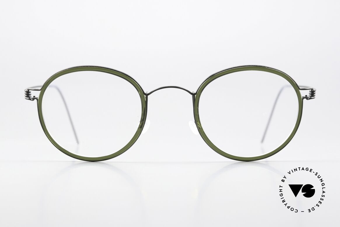 Lindberg Lex 49 Air Titan Rim Panto Brille Damen Herren, Panto Brille der LINDBERG Air Titanium Rim Kollektion, Passend für Herren und Damen