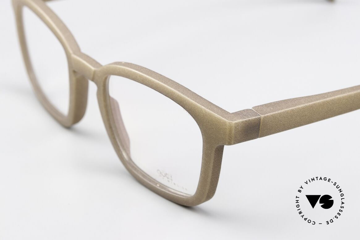 Götti Bionic Brus Graue Brille Wirkt Braun, 3D Druck: Material aus den Samen der Rizinuspflanze, Passend für Herren