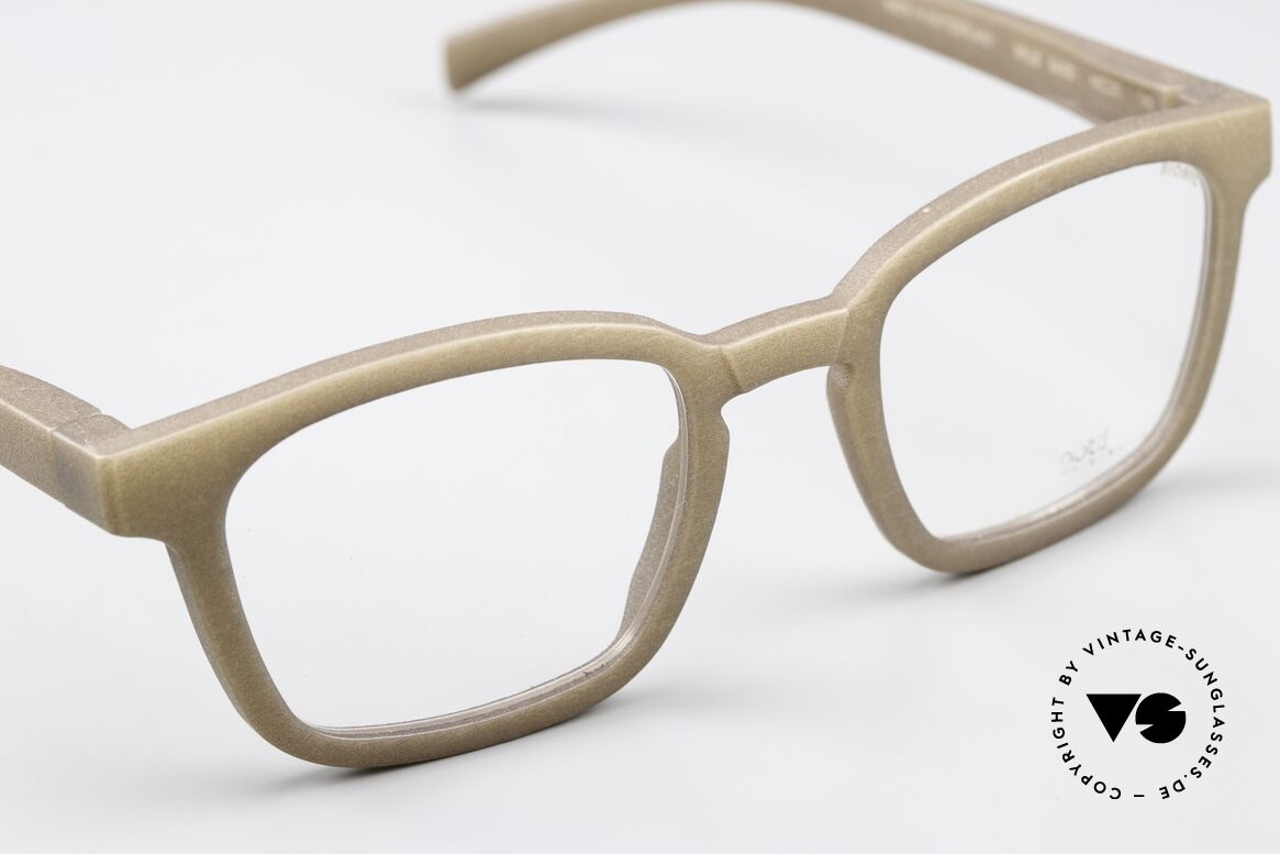 Götti Bionic Brus Graue Brille Wirkt Braun, reduziert, einfach und nachhaltig "SLOW EYEWEAR", Passend für Herren