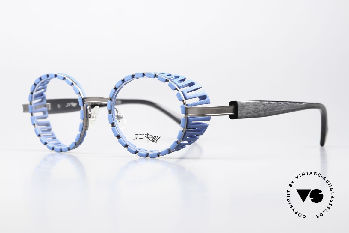 JF Rey New Black Limited Edition Nr. 039, color 2705 = "Ruthenium / Blue"; wirklich unique, Passend für Damen