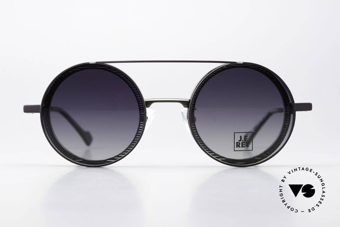 JF Rey 3025 Designerbrille Mit Clip-On, J.F. Rey Brille, Modell 3025, col. 0019, Gr. 46-24, Passend für Herren und Damen