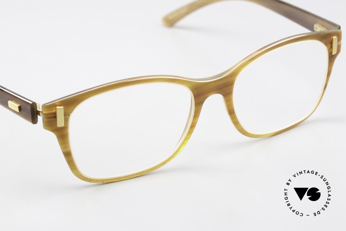 Hoffmann V7420 Understatement Brille Luxus, dafür authentisch & innovativ (Triplex-Horn®-Technik), Passend für Herren und Damen