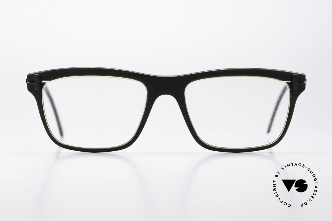 Hoffmann V7735 Schönheitsfehler Stark Reduziert, einzigartige Naturhornbrille aus der V-Line Collection, Passend für Herren und Damen
