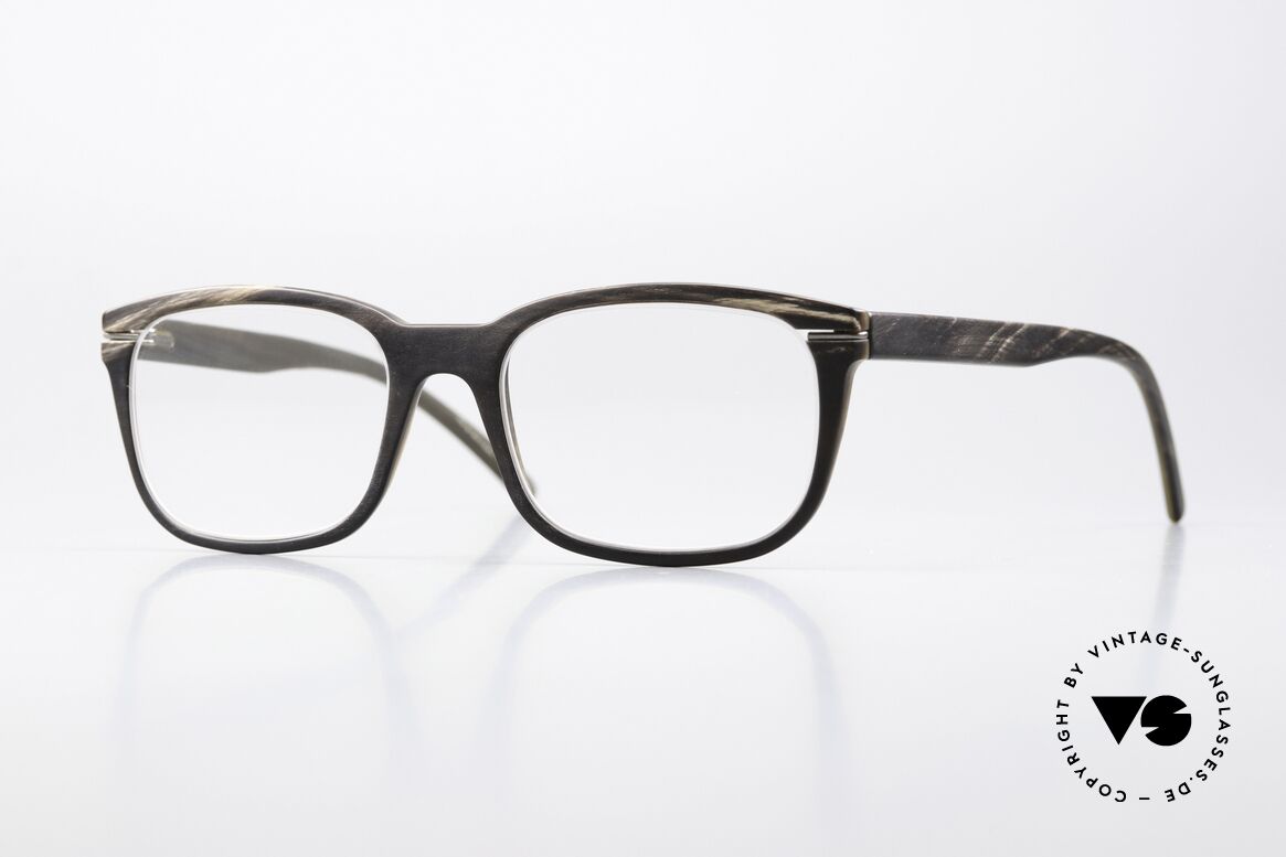 Hoffmann Einzig SN Meisterwerk From Germany, Hoffmann Natural Brille Einzig SN H16 matt GunM E10, Passend für Herren und Damen