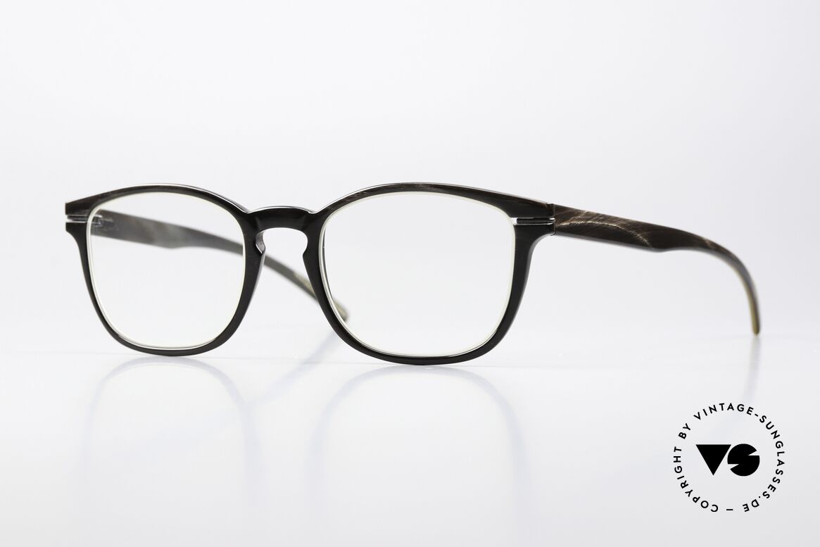 Hoffmann Apart SN Naturbrille Unisex Horn, Hoffmann Natural Brille; Modell Apart SN H16 SWM F07, Passend für Herren und Damen