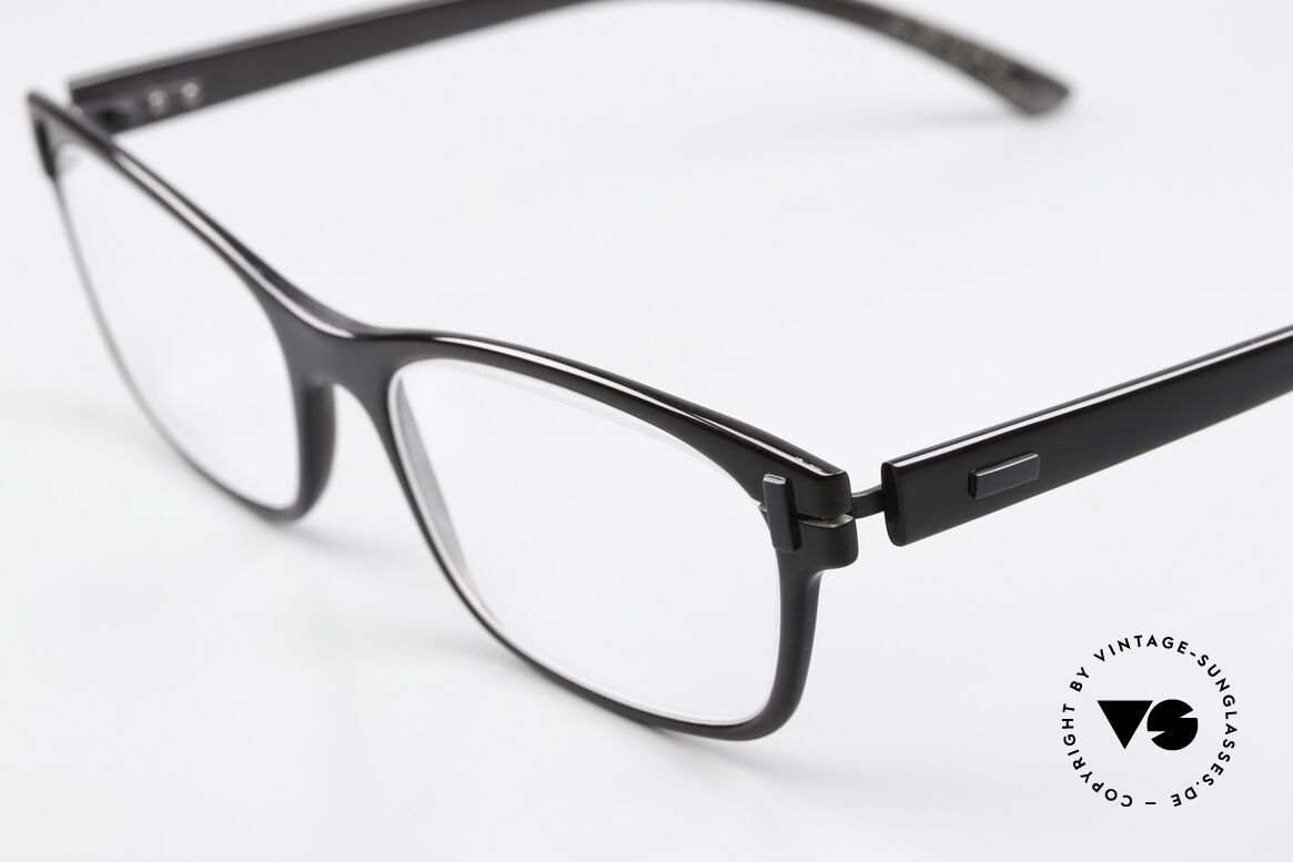 Hoffmann V7426 Hornbrille Damen Und Herren, pures Understatement, denn komplett ohne Marken-Logo, Passend für Herren und Damen