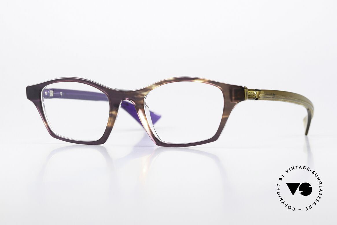 Piero Massaro 451 Rahmen Sonnenuntergang, edle Piero Massaro Designer-Brille aus Sizilien, Passend für Damen
