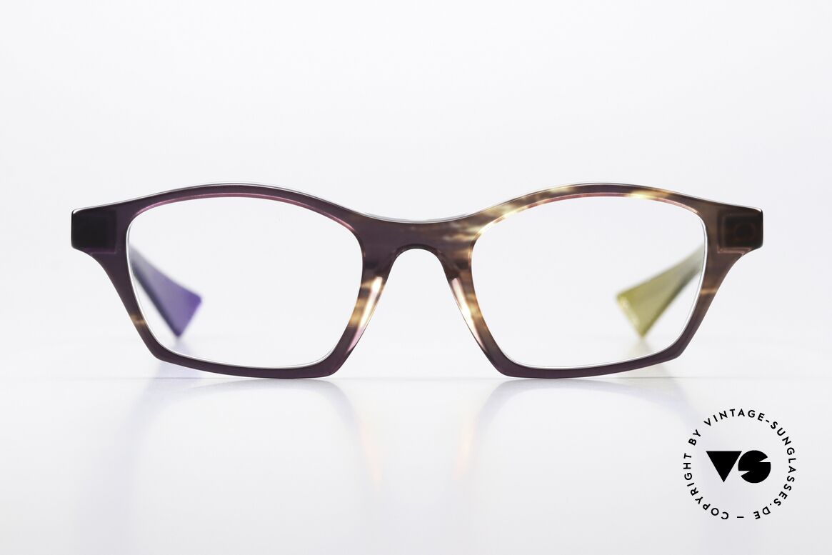 Piero Massaro 451 Rahmen Sonnenuntergang, eine außergewöhnlich interessante Damenbrille, Passend für Damen