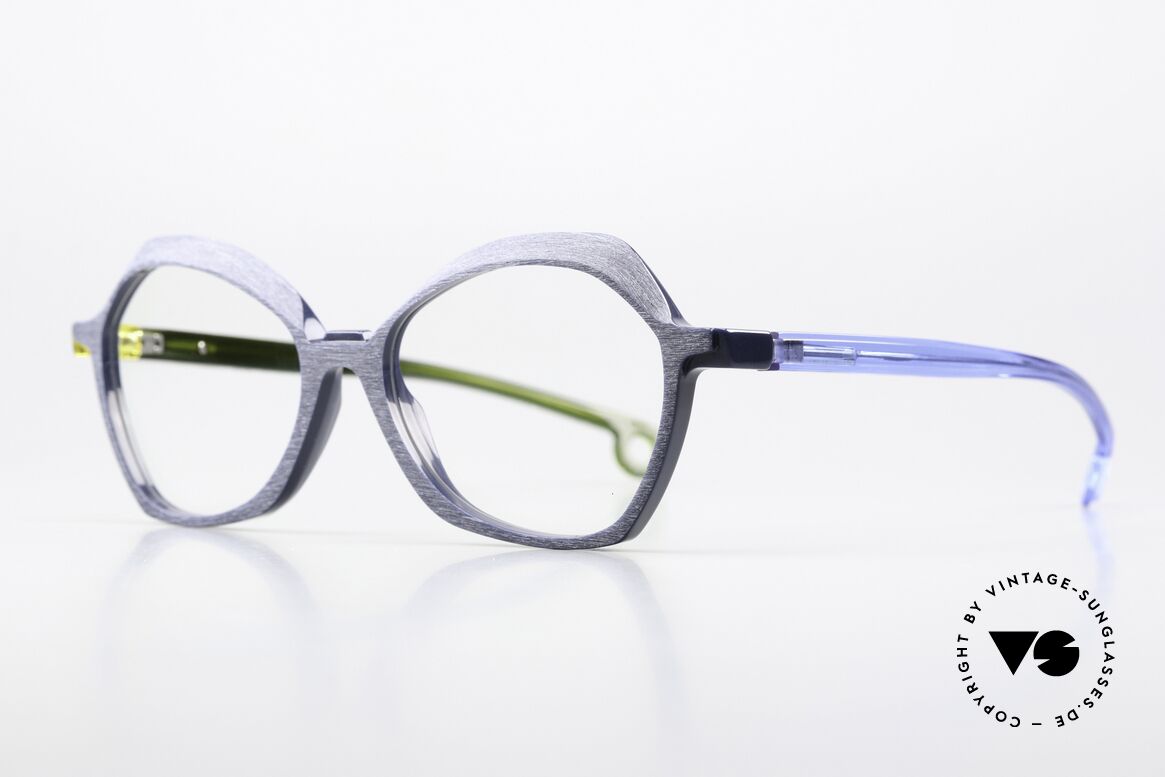 Piero Massaro 912 Edle Damen Designerbrille, Technik und Kunst in Kombination, Größe 54/17, Passend für Damen