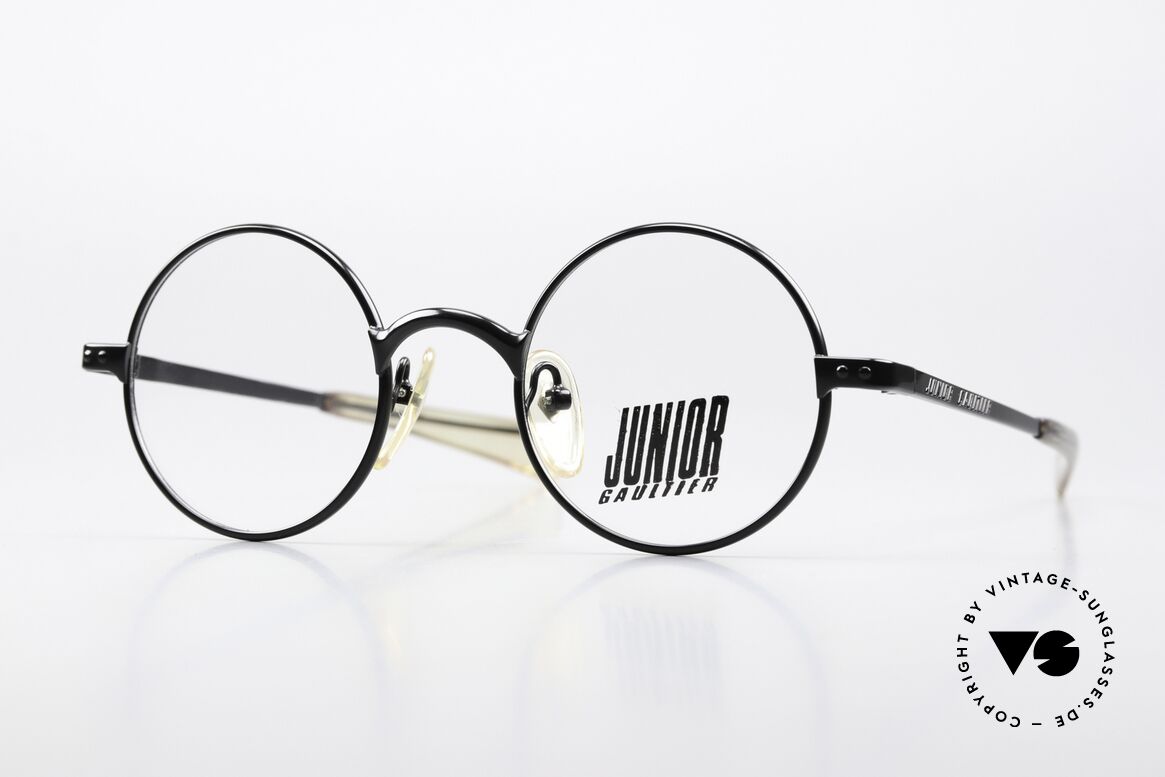 Jean Paul Gaultier 57-0173 Vintage Brille Made in Japan, seltene, runde Jean Paul Gaultier vintage Brille, Passend für Herren und Damen