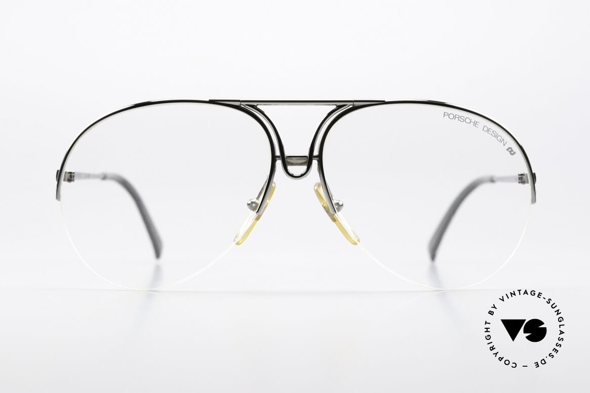 Porsche 5627 90er Nylor Aviator Brille, rahmenlos = sehr leicht und hoher Tragekomfort, Passend für Herren und Damen