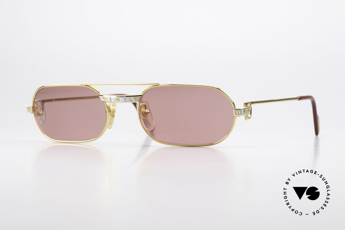 Cartier MUST Santos - M David Bowie 80er Brille, MUST: das erste Modell der Lunettes Collection '83, Passend für Herren