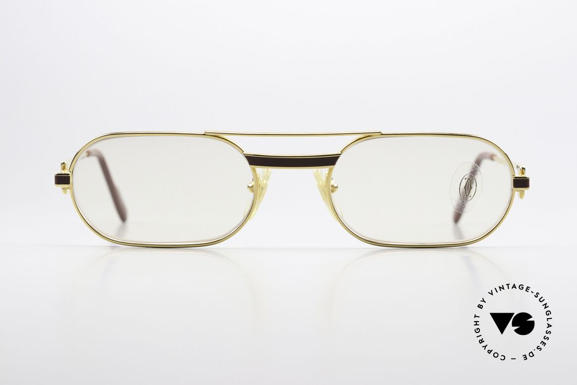 Cartier MUST Laque - S Gläser mit Hauchzeichen 1983, MUST: das erste Modell der Lunettes Collection '83, Passend für Herren und Damen