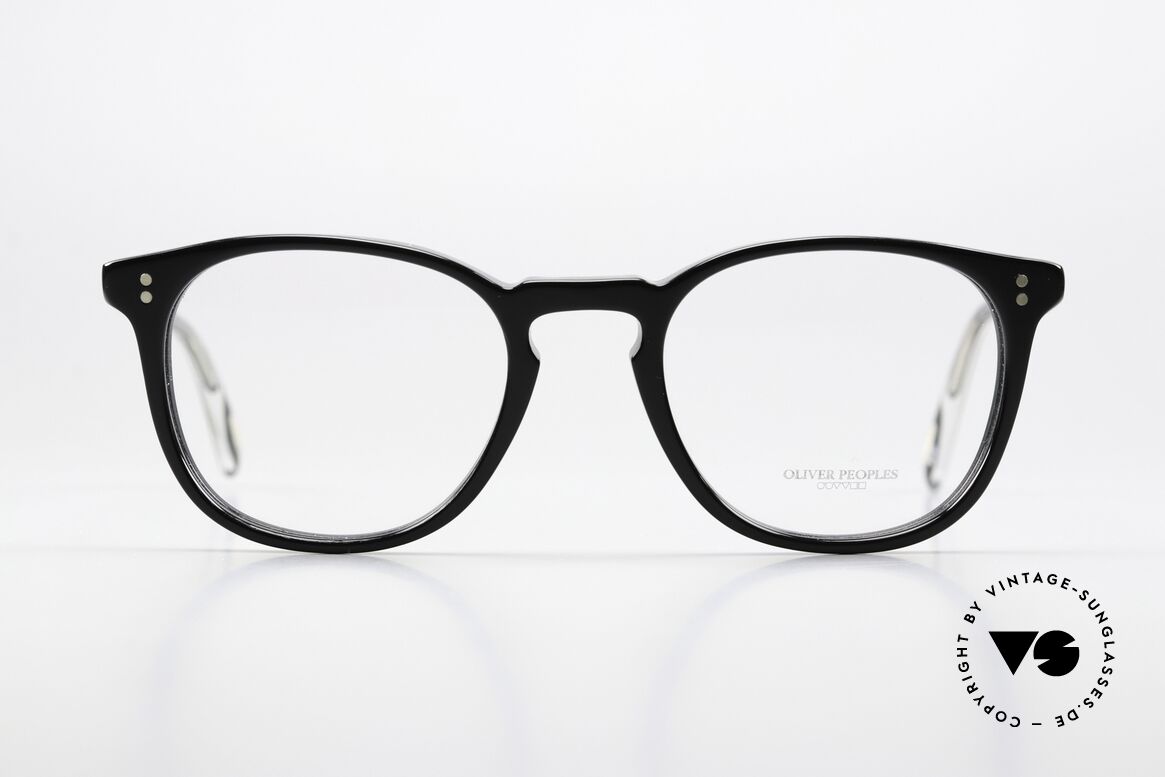 Oliver Peoples Finley Esq Schwarze Panto Brille 49mm, genaue Modell-Bezeichnung: OV5298U 1492, 145mm, Passend für Herren und Damen