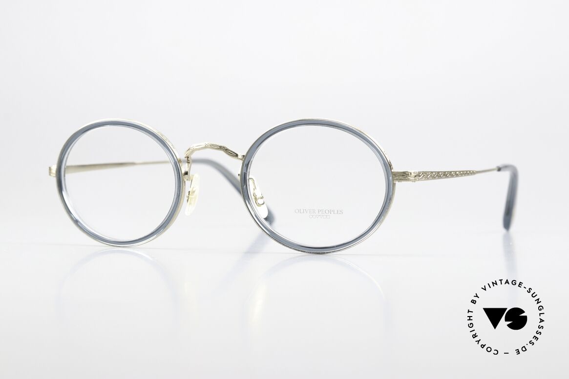 Oliver Peoples MP-8 Limited Von 1987 bis 2017, ovale Oliver Peoples Brille, Mod. MP8, Gr. 46/23, Passend für Herren und Damen