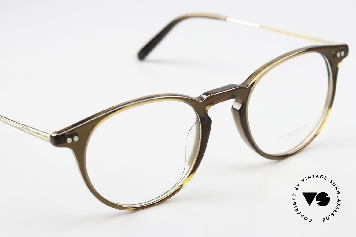 Oliver Peoples Ryerson Azetatfront Mit Metallbügeln, ungetragen (wie alle unsere Oliver Peoples Brillen), Passend für Herren und Damen