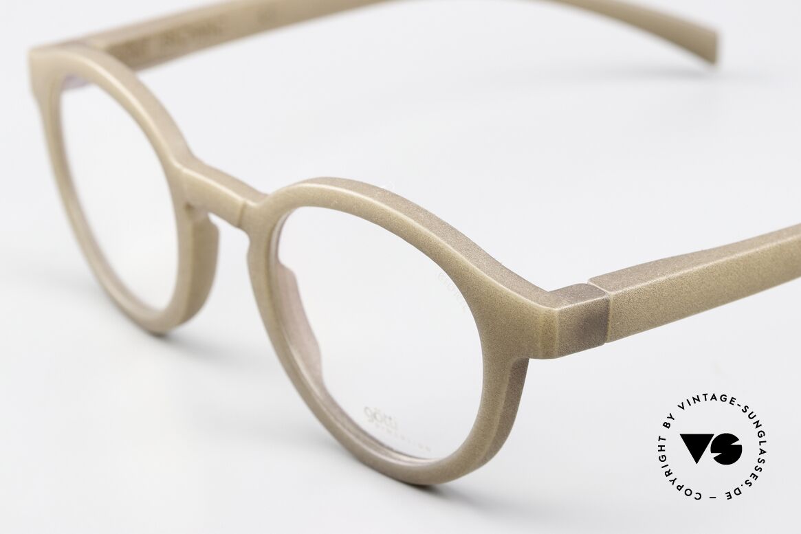Götti Bionic Bond Naturbrille Panto Style, reduziert, einfach und nachhaltig "SLOW EYEWEAR", Passend für Herren und Damen