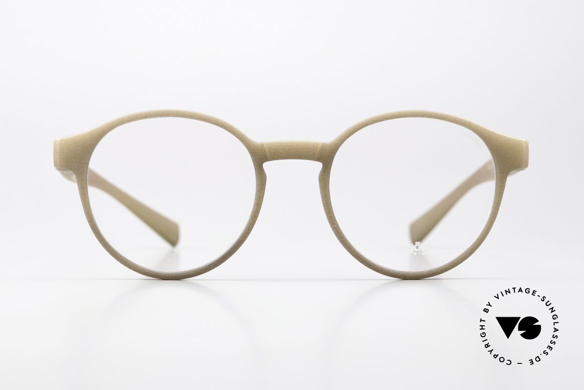 Götti Bionic Bowy SLOW EYEWEAR Brille, Modell BOWY, color Sand in Größe 49-19, 143mm, Passend für Herren und Damen
