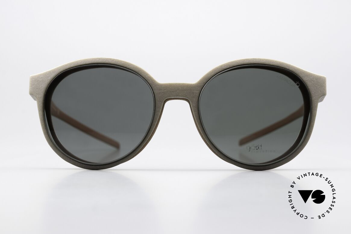 Götti Bionic Roby Panto Brille Gratis Clip On, Modell ROBY, color Sand in Größe 50-17, 138mm, Passend für Herren und Damen