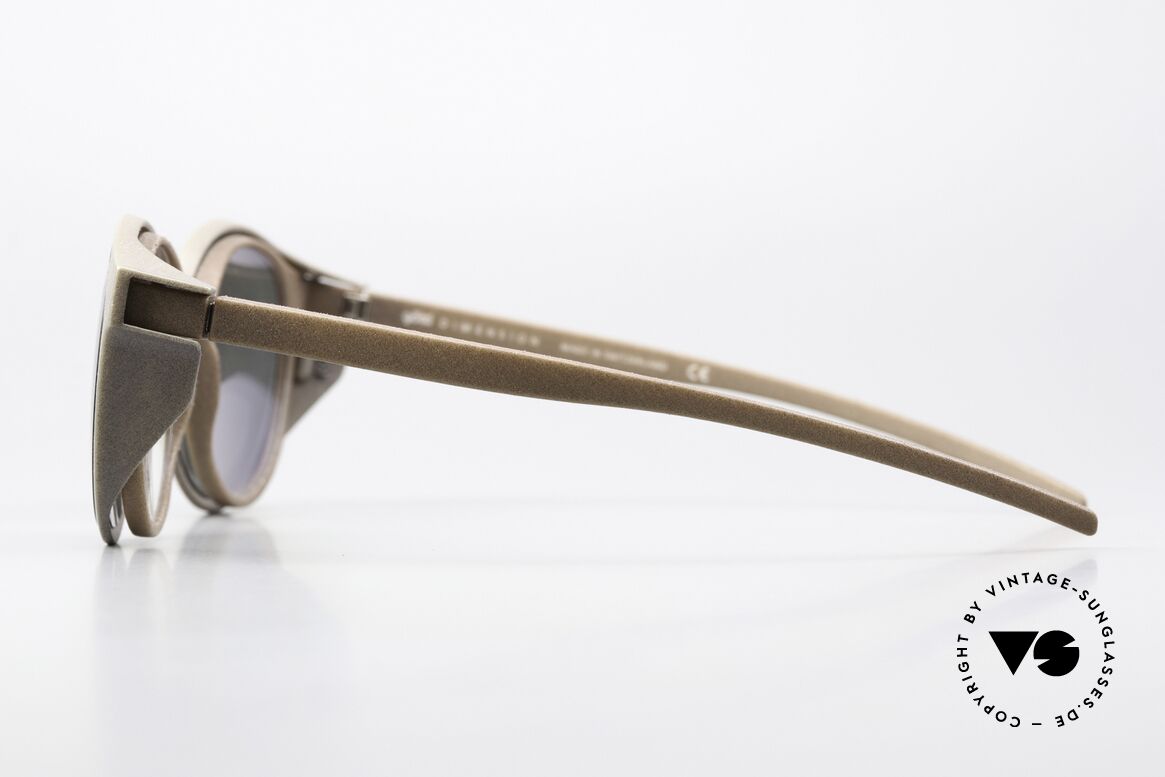 Götti Bionic Roby Panto Brille Gratis Clip On, von der Natur inspiriert: Reduktion auf's Wesentliche, Passend für Herren und Damen