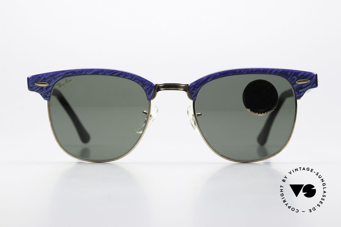 Ray Ban Clubmaster USA Brille Bausch & Lomb, originales 1980er Jahre Modell von Ray-Ban, B&L, Passend für Herren und Damen