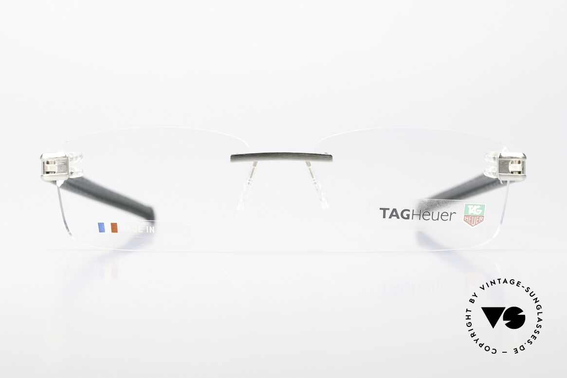 Tag Heuer L-Type 0151 Einzigartige Luxus Brille, Tag Heuer L-Type vintage Brille, TPJ12017; 002, Passend für Herren