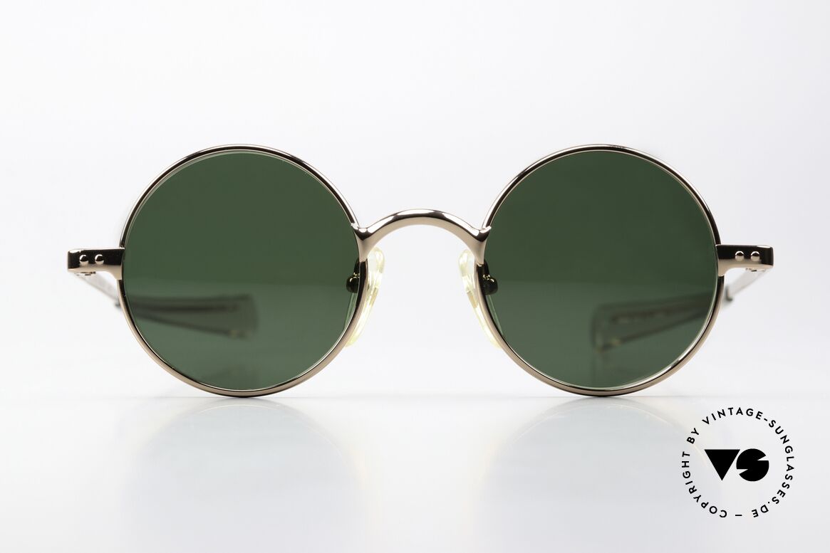 Jean Paul Gaultier 58-0178 90er Designer Sonnenbrille, Mod. 58-0178, Größe 46/22, col. 3: Shiny Bronze, Passend für Herren und Damen