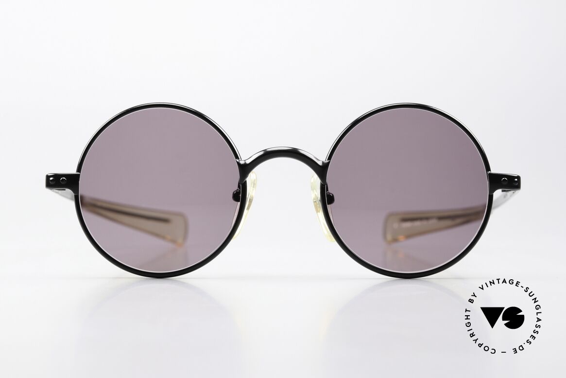 Jean Paul Gaultier 57-0173 High End 90er Sonnenbrille, Modell 57-0173, Größe 46/22; Klassisch Schwarz, Passend für Herren und Damen