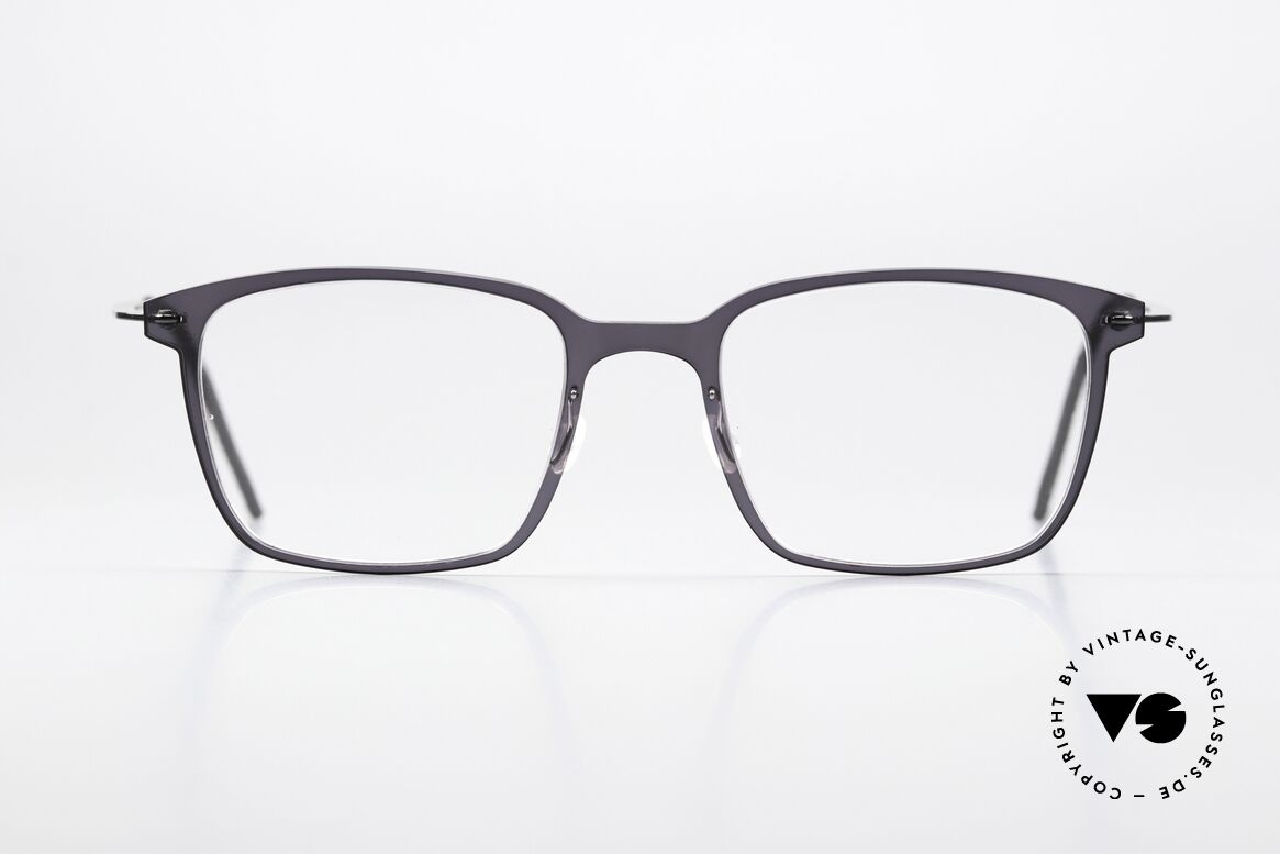 Lindberg 6522 NOW Front Blaugrau Transluzid, Modell 6522 in Größe 50/20mm; für Damen & Herren, Passend für Herren und Damen