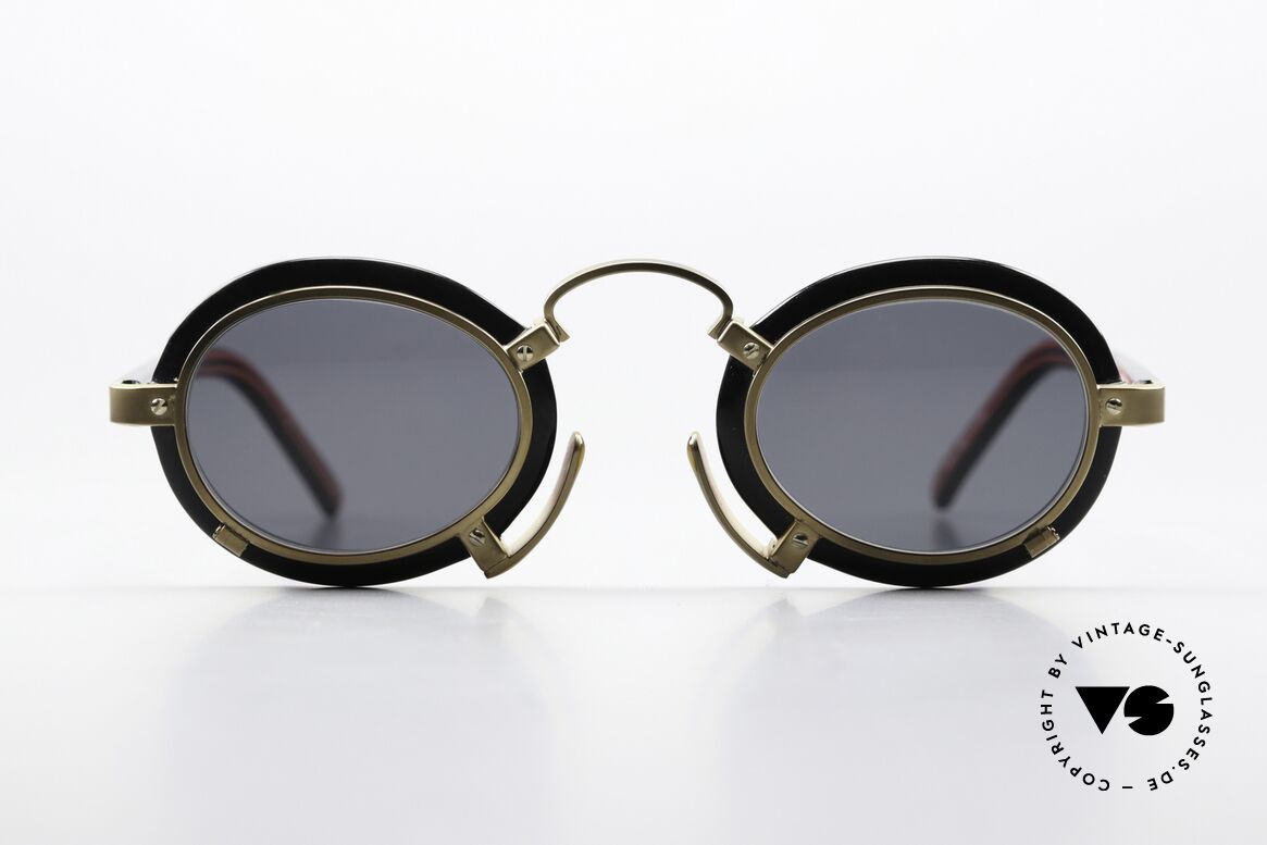 Jean Paul Gaultier 58-1273 Miles Davis 80er Sonnenbrille, ein Stück Zeit-und Modegeschichte aus den 1980ern, Passend für Herren und Damen