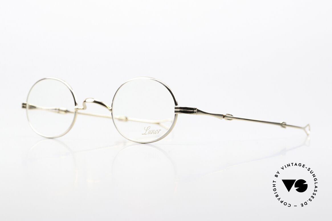 Lunor I 10 Telescopic BC Bicolor Silber & Gold, BC = BICOLOR = platin-plattiert und gold-plattiert, Passend für Herren und Damen