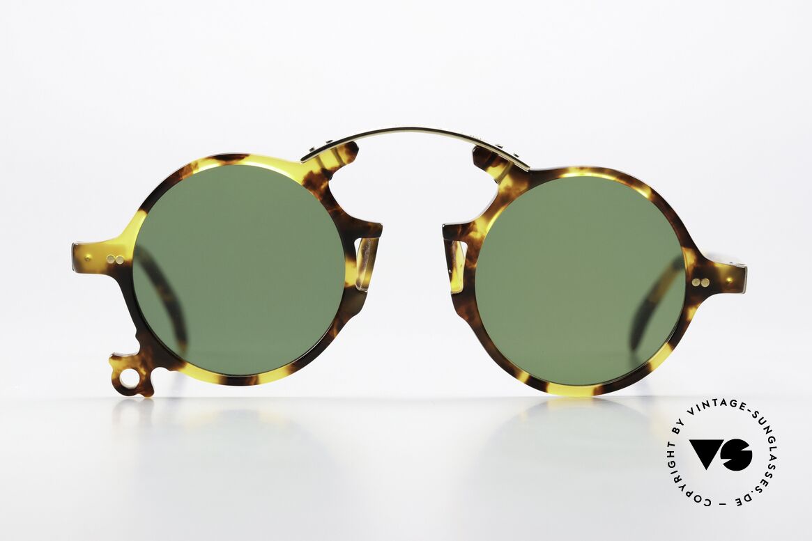 Jean Paul Gaultier 58-0271 Crazy Designer Sonnenbrille, ein Stück Zeit-und Modegeschichte aus den 1980ern, Passend für Herren und Damen
