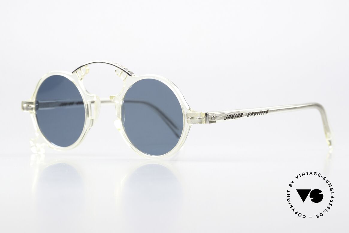Jean Paul Gaultier 58-0271 Spektakuläre Vintage Brille, Junior Gaultier Markteinführung 1987 (JP), 1988 (US), Passend für Herren und Damen