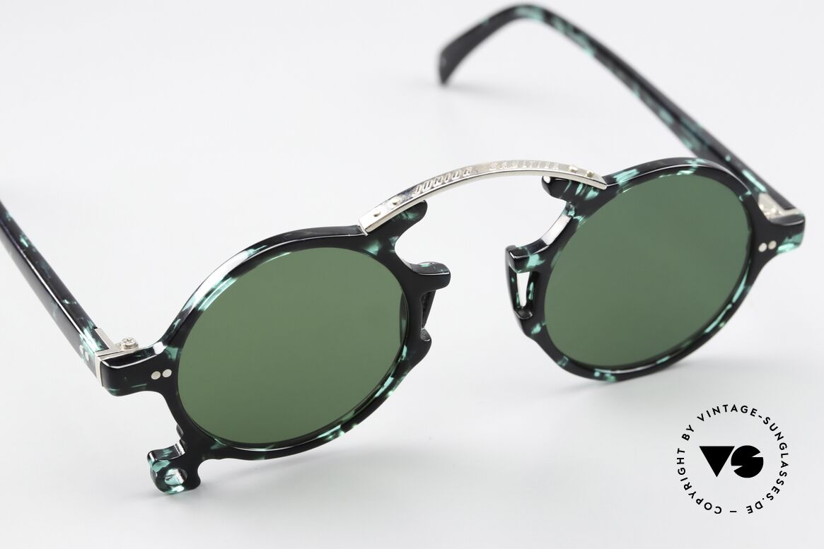 Jean Paul Gaultier 58-0271 Extravagante Sammlerbrille, mit abnehmbarer Brillenkette als originelles Gimmick, Passend für Herren und Damen
