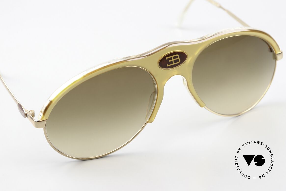 Bugatti 64901 Sammler Sonnenbrille 70er, ungetragen (wie alle unsere alten BUGATTI Unikate), Passend für Herren