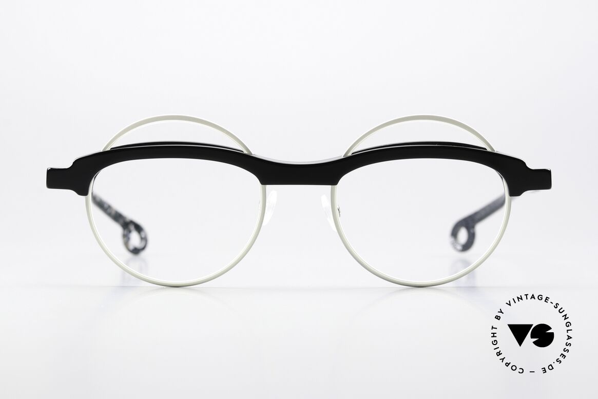 Piero Massaro 902 Kunstvolle Damenbrille, kunstvolle Designer-Brillenfassung aus Sizilien, Passend für Damen