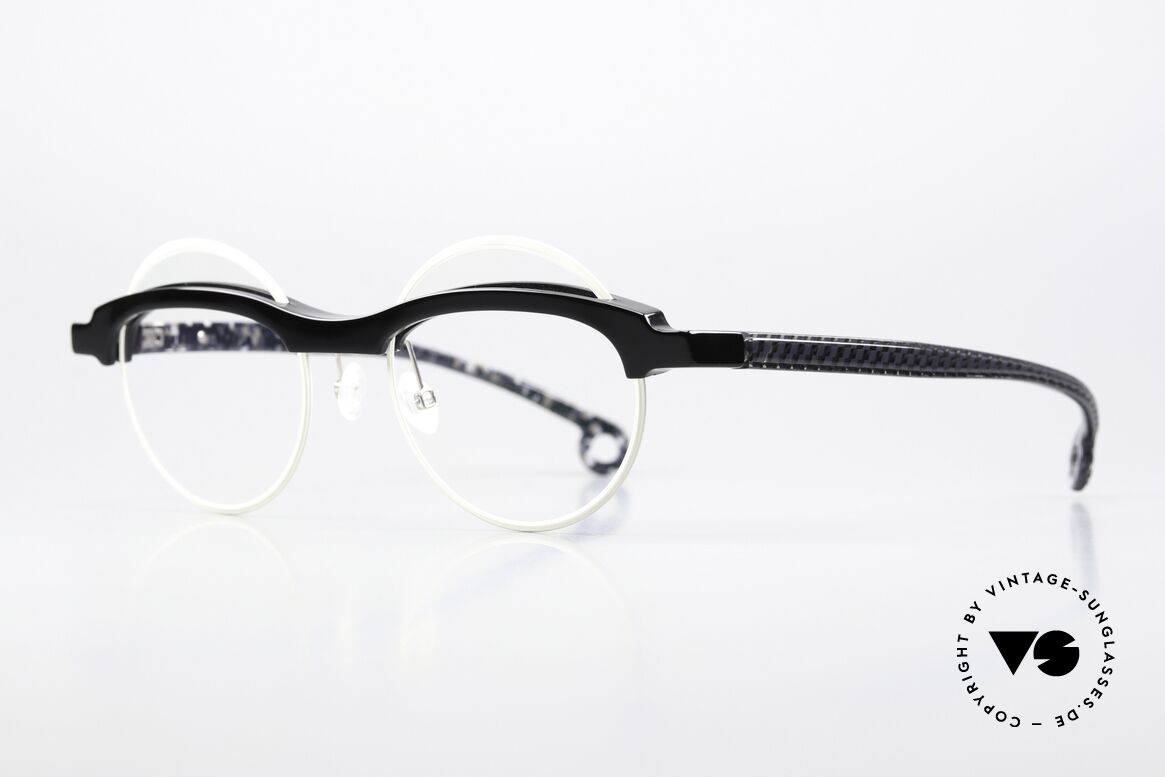 Piero Massaro 902 Kunstvolle Damenbrille, eine außergewöhnlich interessante Damenbrille, Passend für Damen